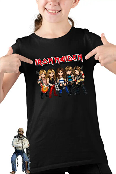 OEM Tricou Copii Fete Iron Maiden Wasted Years