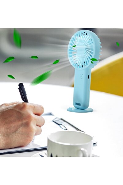 Sia MİNİ FAN,ŞARJLI EL VANTİLATÖRÜ USB ÖZELLİKLİ 19cm