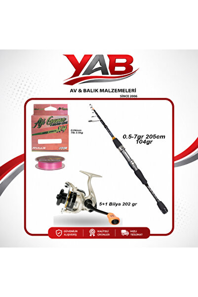 YILDIZ Aji Tele Spin Kamış Seti
