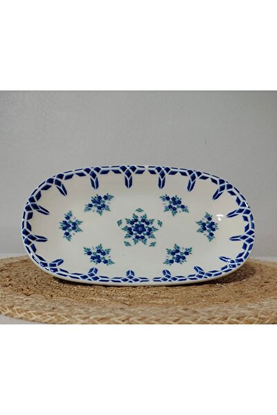 Güral Porcelain Set of 6 Pieces 19cm for Appetizers, Jam, Chocolate, Breakfas...