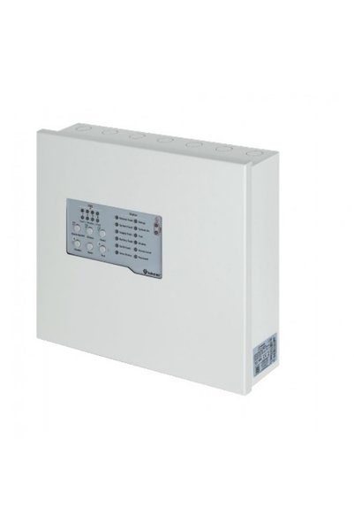 Hızlı Stok TEKNiM TFP-4404 Konvansiyonel 4 Bölgeli Yangın Alarm Paneli Metal Kasa