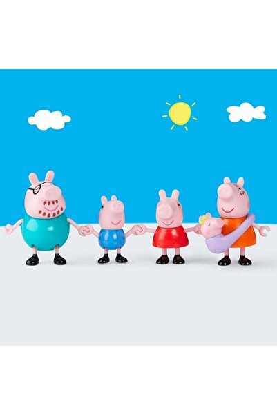 Hasbro Figurine Peppa Pig Family of 5, Jumbo