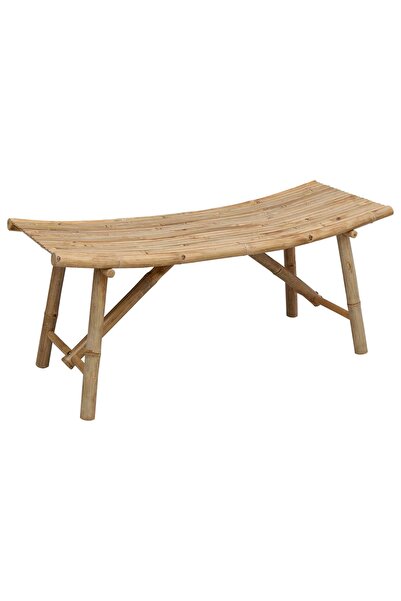 vidaxl Bancă de grădină 110 x 45 x 50 cm Bambus