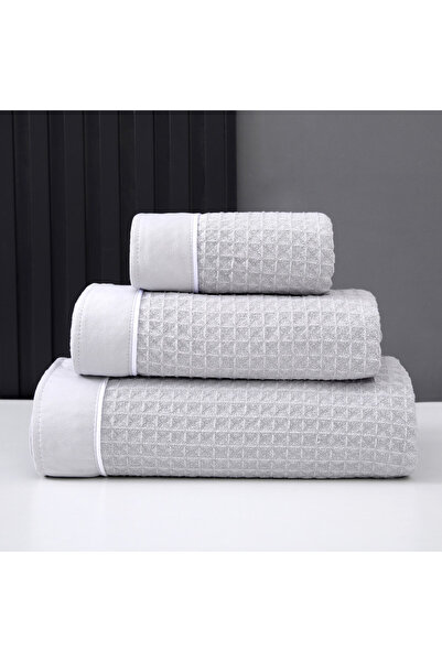 Donetella Pack of 3 Waffle Towel Set – 310 GSM Microfiber, Soft, Absorbent & ...