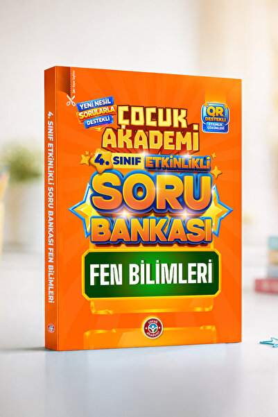 Çocuk Akademi 4. Sınıf Fen Bilimleri Etkinlikli Soru Bankası