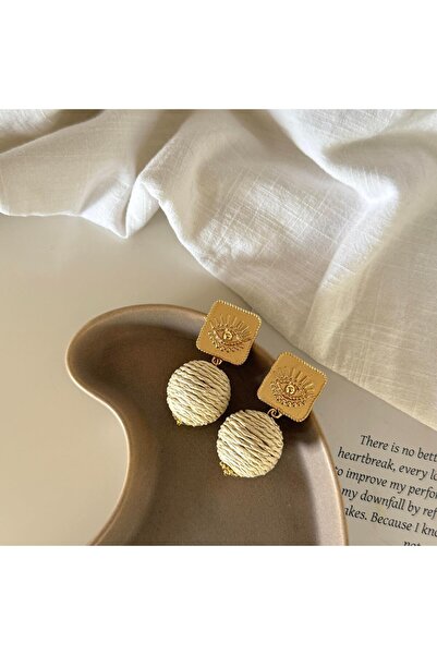 Alice İsstanbul Krem Ciela Earrings