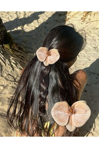 FloresDeCarnaval زهرة الصحراء الأوركيدية 🌸 إكسسوارات الشعر