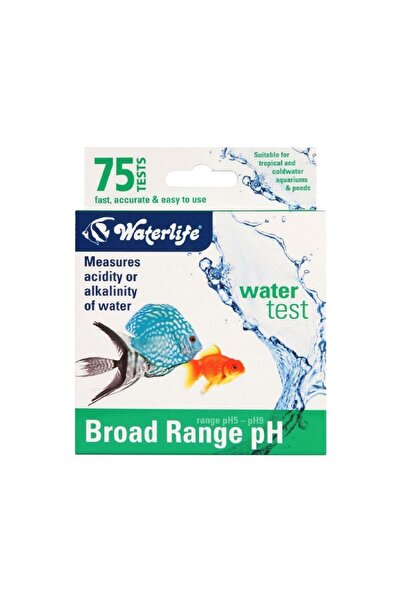 waterlife Broad Range pH 75 Tests Νερού