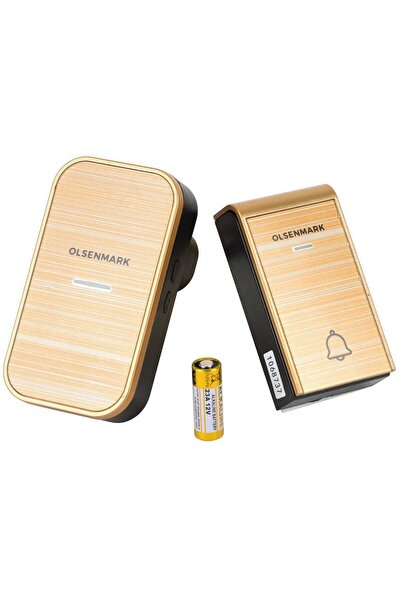 Olsenmark Wireless Digital Door Bell OMDB18976 150m Range, 38 Polyphonic Melo...