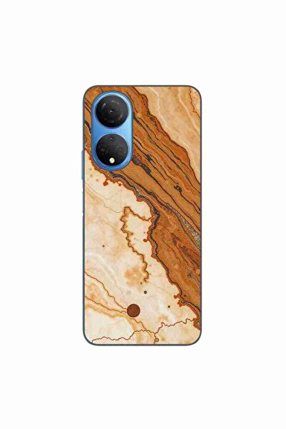 OEM Husa compatibila cu Honor X7 Silicon Gel Tpu Model Caramel Marble Dream