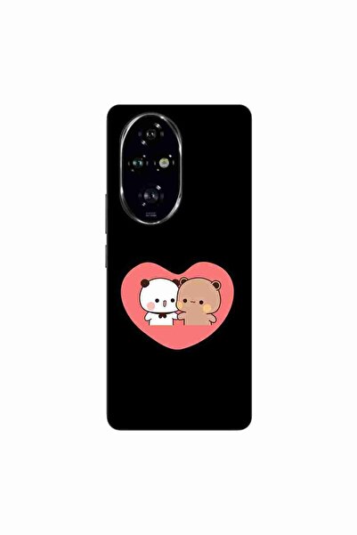 OEM Husa compatibila cu Honor 200 Pro Silicon Gel Tpu Model Bubu Dudu In Heart