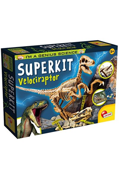 Lisciani Set de stiinta, Lisciani, Velociraptor Superkit