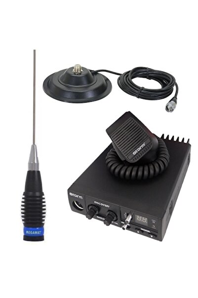 Storm Kit stație radio CB Discovery III 2018 *VERSIE PRO* + Antenă radio CB M...