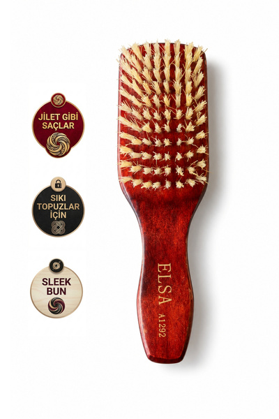 ELSA Professional A1292 Bun Brush (Sleek Bun)
