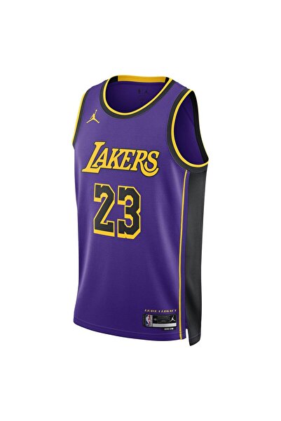 JORDAN Tricou bărbați Los Angeles Lakers Statement Edition Dri-FIT NBA Swingm...
