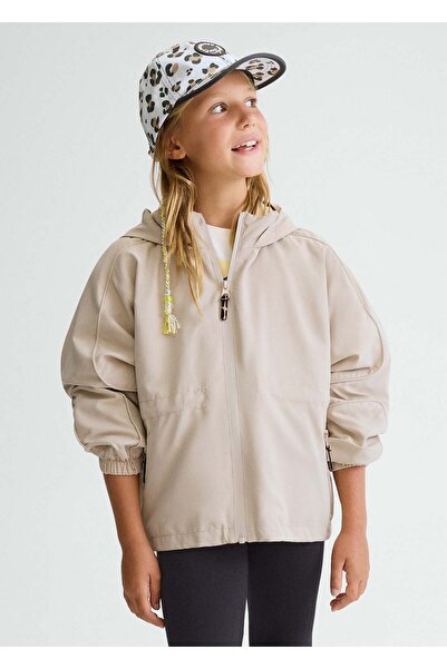 MAYORAL Girl's Spring Coat Beige