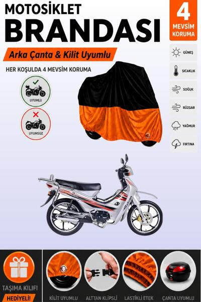 Cemku Double Black Top - Orange Bottom, Rear Bag Compatible Falcon Magic 100 ...