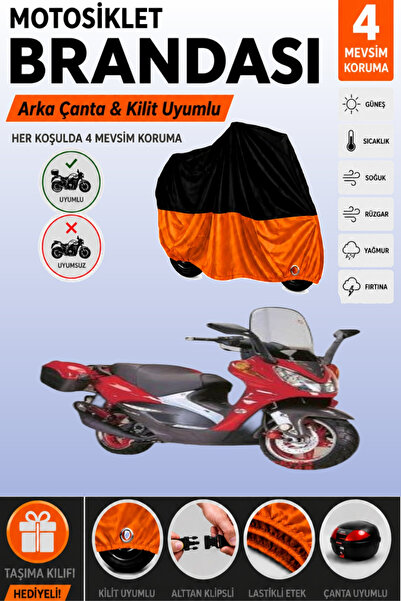 Cemku Double Black Top - Orange Bottom, Rear Bag Compatible Steel Engine Mart...