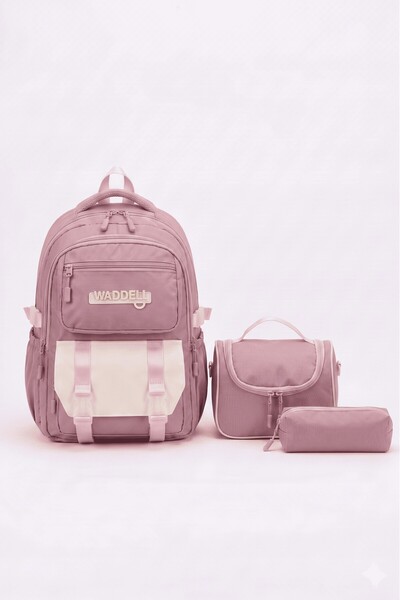 Waddell Licensed Twill Fabric Niss Model Dusty Rose School Backpack, Thermal ...