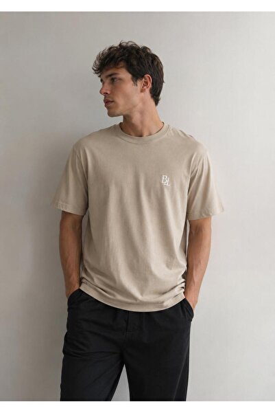 Black Life Erkek Lacivert Basic Premium T-Shirt Bayram Koleksiyonu