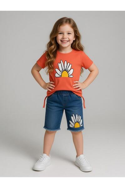 Kids Club Daisy Printed Girls' Set