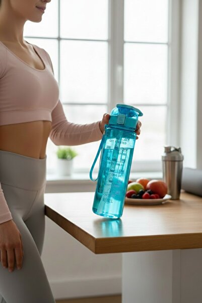 rafiel 1000 ml Motivational Water Bottle - Water Bottle with Time Zone Tracki...