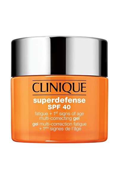 Clinique سوبر ديفينس ™   عامل حماية من الشمس 40 - جل مضاد للتعب والشيخوخة 50 مل