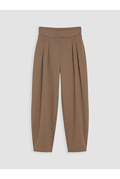 LC Waikiki Rmz Gi̇yi̇m Farkiyla Soft Touch Women's Sweatpants with Waist Cord