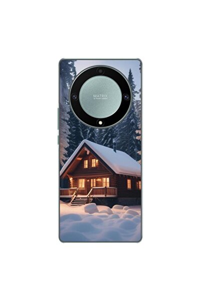 OEM Husa compatibila cu Honor Magic 5 Lite Silicon Gel Tpu Model Peisaj Iarna...