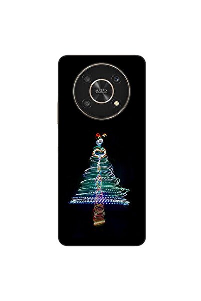 OEM Husa compatibila cu Honor X30 Silicon Gel Tpu Model Craciun Brad Neon