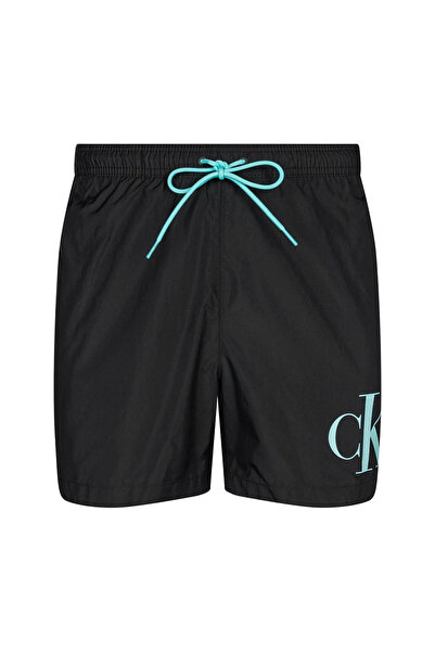 Calvin Klein Șorturi de baie pentru bărbați, mărimea M, cu șnur - Monogramă C...