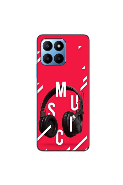 OEM Husa compatibila cu Honor X6 Silicon Gel Tpu Model Music Headphones