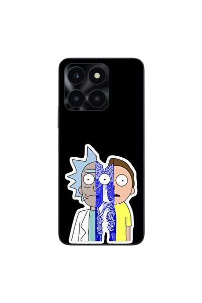 OEM Husa compatibila cu Honor X6a Silicon Gel Tpu Model Rick And Morty Connected