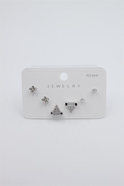 atastore2017 Multiple Set Earrings - Silver
