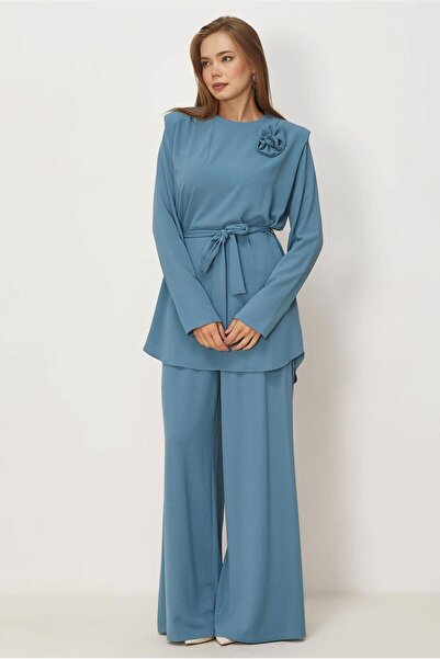 Alvina Belted Pants Suit 44758
