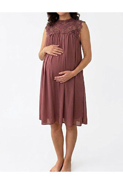 Evendi Short dress, Dark powder pink