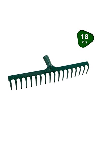 Titi Sapsız Metal Tırmık 18 Diş