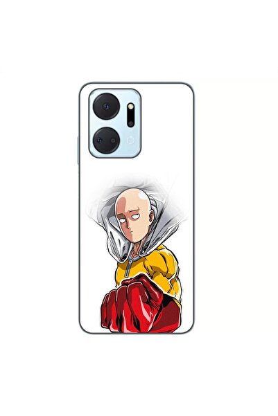 OEM Θήκη συμβατή με Honor X7a Σιλικόνης Τζελ TPU Μοντέλο One Punch Man Saitama