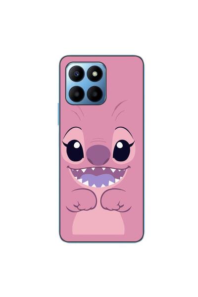 OEM Husa compatibila cu Honor X8 5G Silicon Gel Tpu Model Stitch Angel Happy