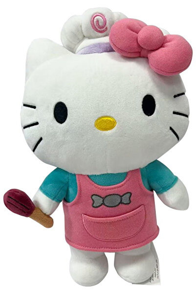 Hello Kitty دمية محشوة على شكل صانع الحلوى - لعبة مهنية