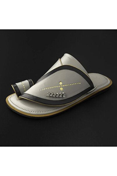 Razzah Oriental Shoe with Hand Embroidery - Navy Blue