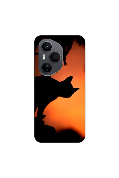 OEM Husa compatibila cu Honor 400 Pro Silicon Gel Tpu Model Halloween Pisica ...