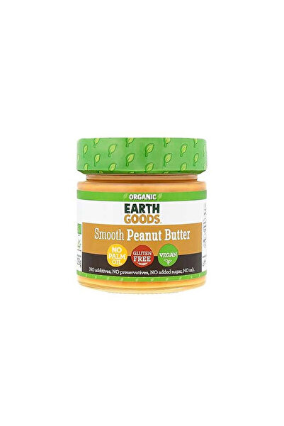 Earth Goods Eg Org Smooth Peanut Butter 220g