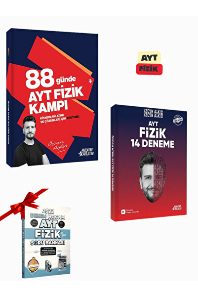 Parlayan Projeler Özcan Aykın 2026 88 Günde AYT Fizik Kampı ve AYT Fizik 14 D...
