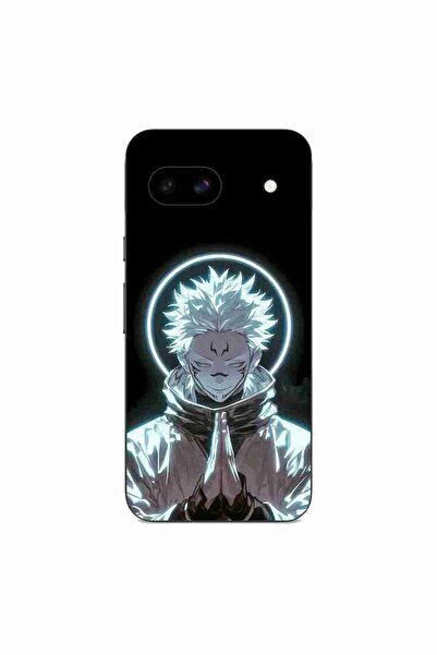 OEM Калъф, съвместим с Google Pixel 8A, силиконов гел TPU, с десен Jujutsu Ka...