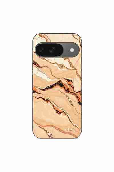 OEM Husa compatibila cu Google Pixel 9 Pro Silicon Gel Tpu Model Desert Stone...