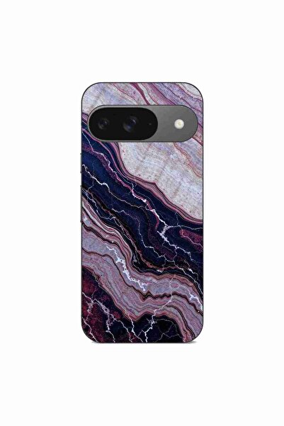 OEM Husa compatibila cu Google Pixel 9 Pro Silicon Gel Tpu Model Amethyst San...
