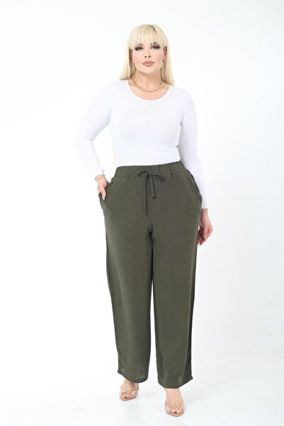 mervemoda Ženske letnje široke pantalone