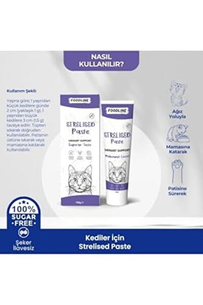 Yıldızan TAMGÜN Foodline Pastă de malț sterilizată pentru pisici sterile 100 ...