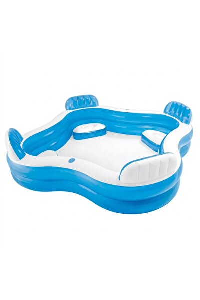 Intex Piscină de familie Albastră 2.29 x 2.29 x 0.66 m